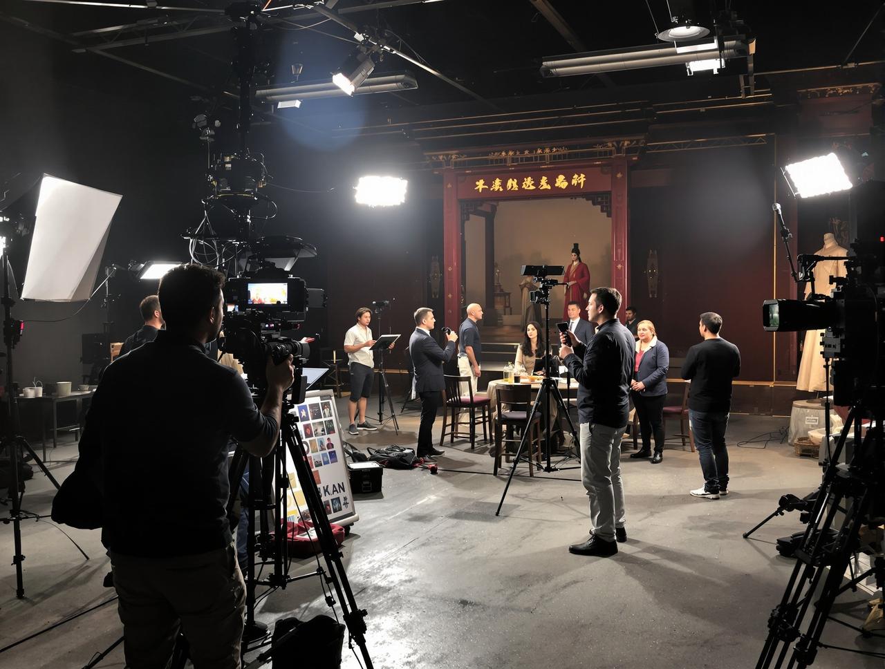 小蓝视频制作现场